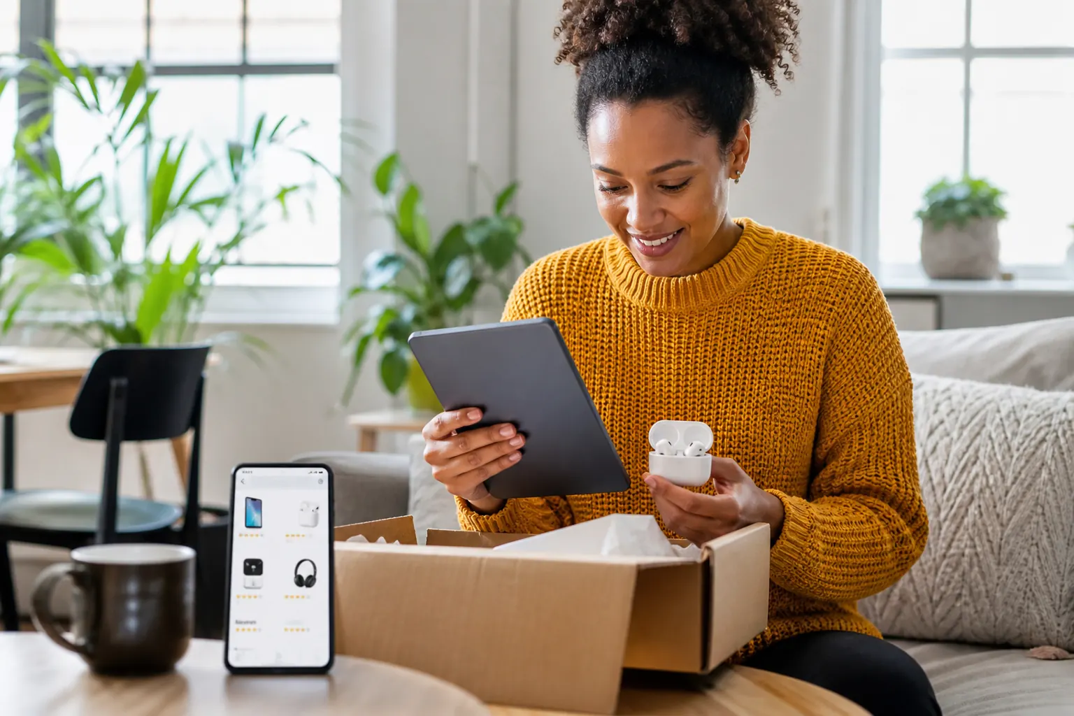 Amazon inspired electronics app preview