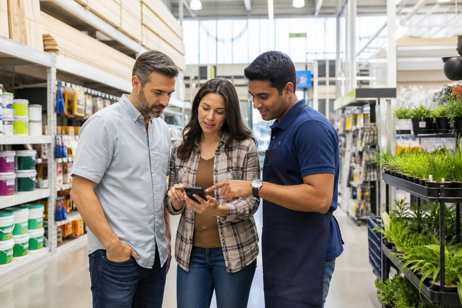Home Depot inspired home app preview