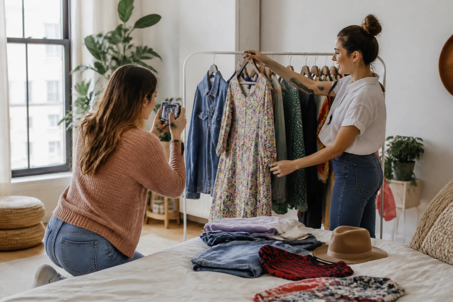 Poshmark inspired marketplace app preview